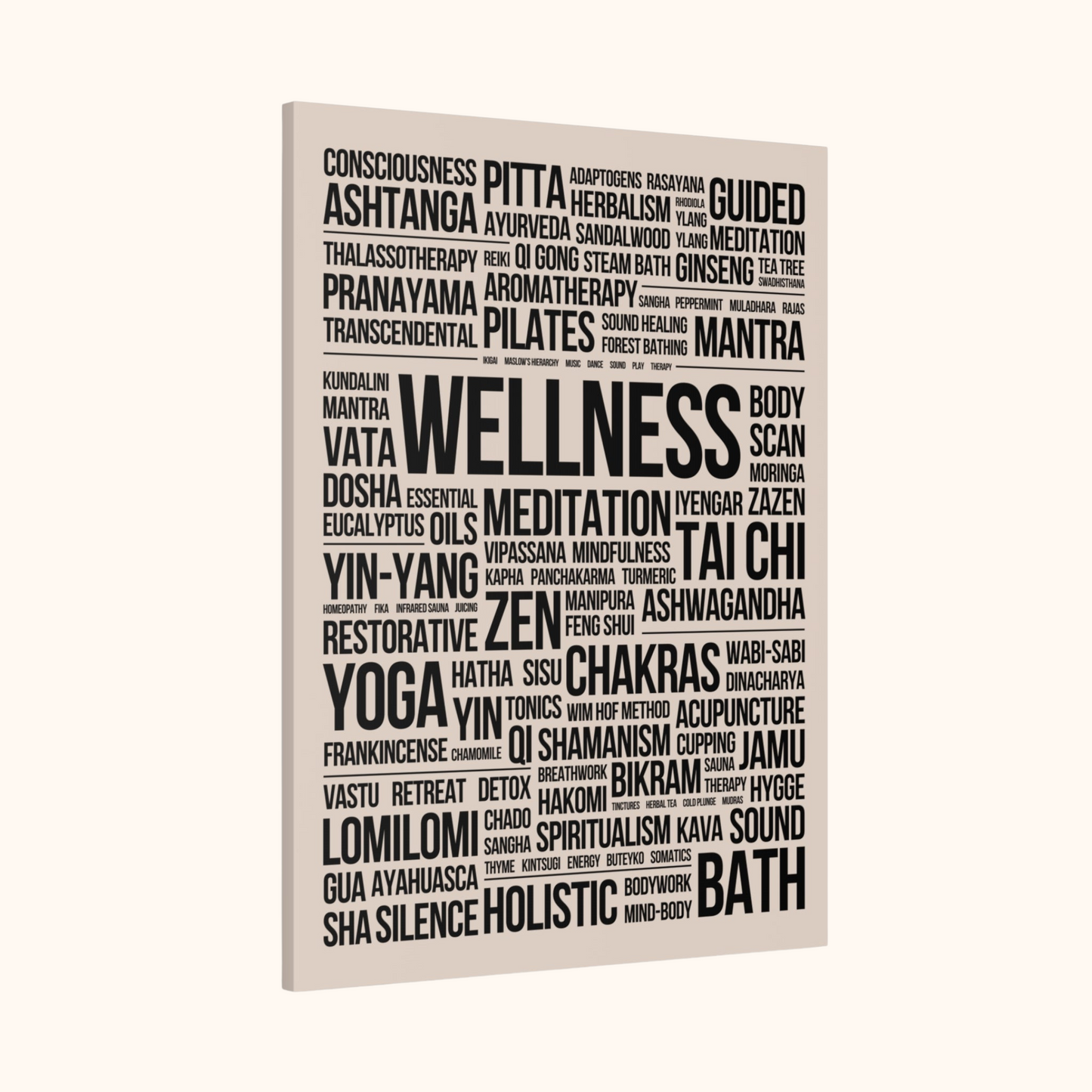 Wellness [Beige/Schwarz]