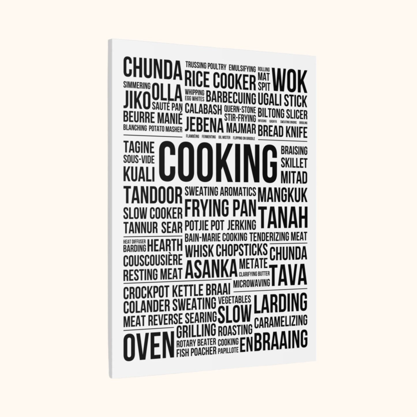 Cooking [White/Black]